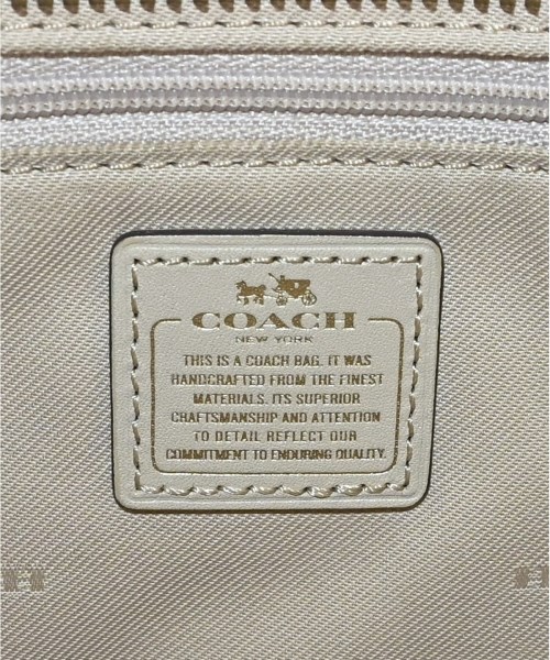 COACH（コーチ）ハンドバッグ ベージュ サイズ:- レディース/2200603694332