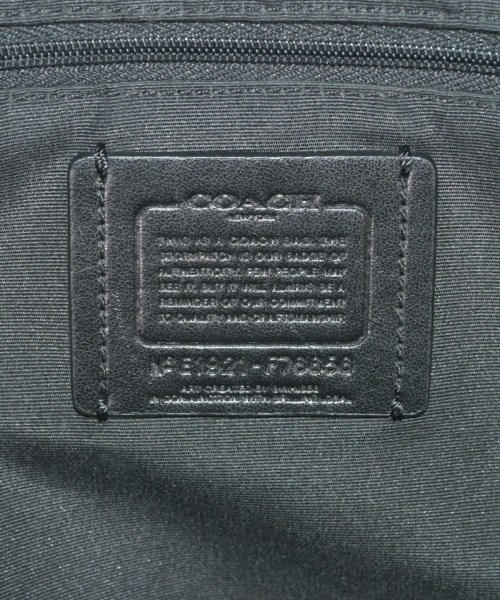 COACH（コーチ）バックパック・リュック 黒 サイズ:- レディース/2200607201031