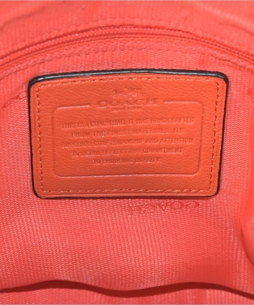 COACH（コーチ）ショルダーバッグ オレンジ サイズ:- レディース/2200604895110