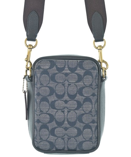 COACH（コーチ）ショルダーバッグ 紺 サイズ:- レディース/2200609425053