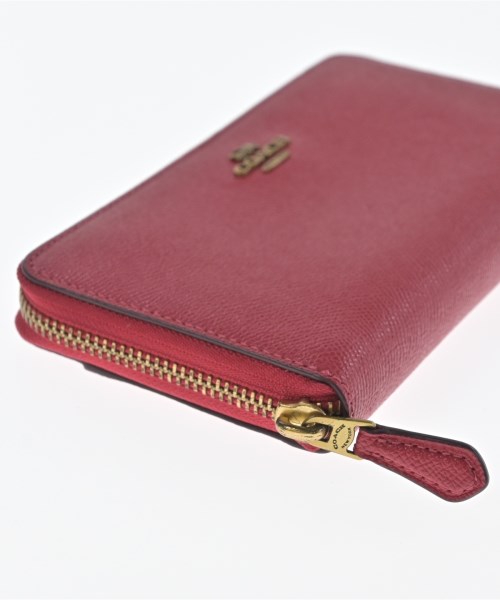 COACH（コーチ）財布・コインケース 赤 サイズ:- レディース/2200665179013