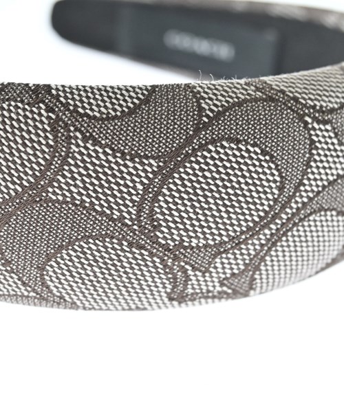 COACH（コーチ）ヘアアクセサリー 茶 サイズ:- レディース/2200672310058