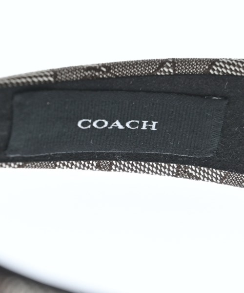 COACH（コーチ）ヘアアクセサリー 茶 サイズ:- レディース/2200672310058