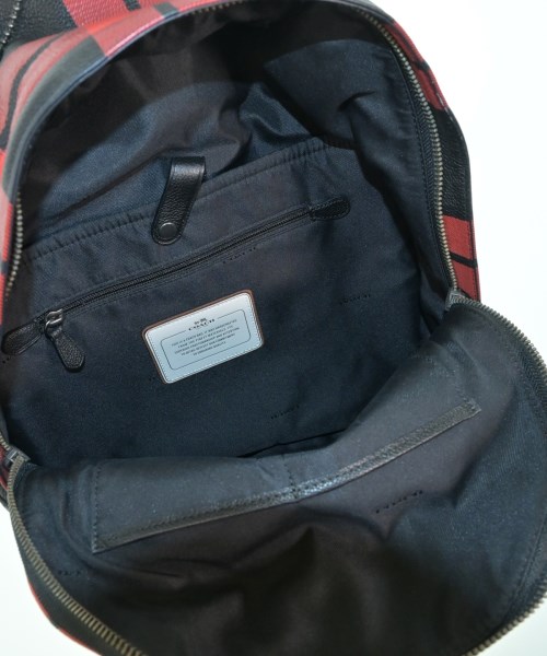 COACH（コーチ）バックパック・リュック 赤 サイズ:- レディース/2200676215083