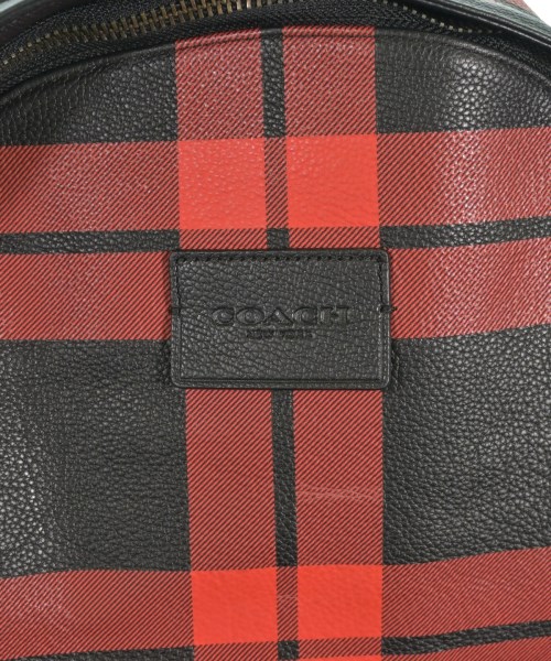 COACH（コーチ）バックパック・リュック 赤 サイズ:- レディース/2200676215083