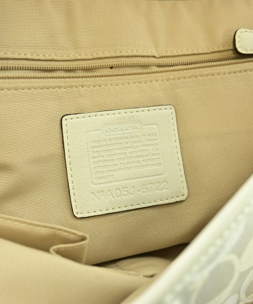 COACH（コーチ）ハンドバッグ 白 サイズ:- レディース/2200655630463