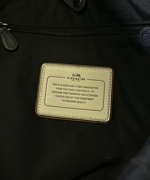 COACH（コーチ）バックパック・リュック 紺 サイズ:- レディース/2200672773082