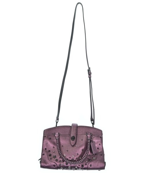 COACH（コーチ）ハンドバッグ 紫 サイズ:- レディース/2200673103062