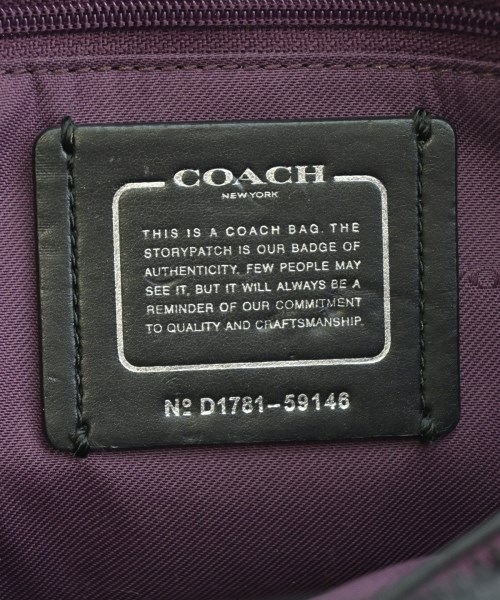 COACH（コーチ）ハンドバッグ 紫 サイズ:- レディース/2200673103062
