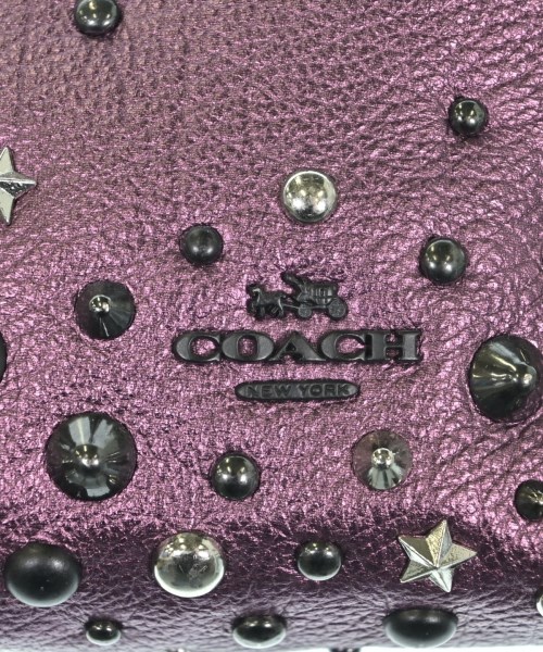 COACH（コーチ）ハンドバッグ 紫 サイズ:- レディース/2200673103062
