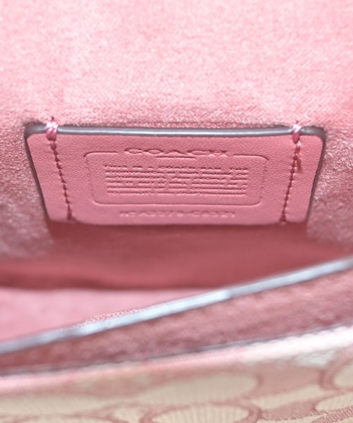 COACH（コーチ）ショルダーバッグ ピンク サイズ:- レディース/2200678526019