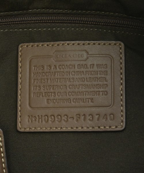 COACH（コーチ）ショルダーバッグ ベージュ サイズ:- レディース/2200678633038