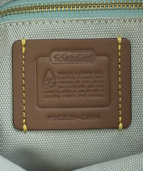 COACH（コーチ）ショルダーバッグ 青 サイズ:- レディース/2200679602057