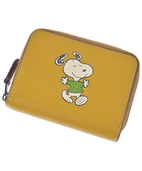 COACH(コーチ)財布・コインケース 黄 サイズ:-/2200680899040