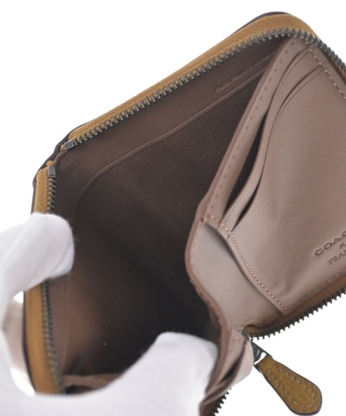 COACH（コーチ）財布・コインケース 黄 サイズ:- レディース/2200680899040