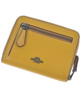 COACH（コーチ）財布・コインケース 黄 サイズ:- レディース/2200680899040