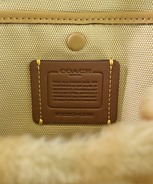 COACH（コーチ）ショルダーバッグ ベージュ サイズ:- レディース/2200681393097