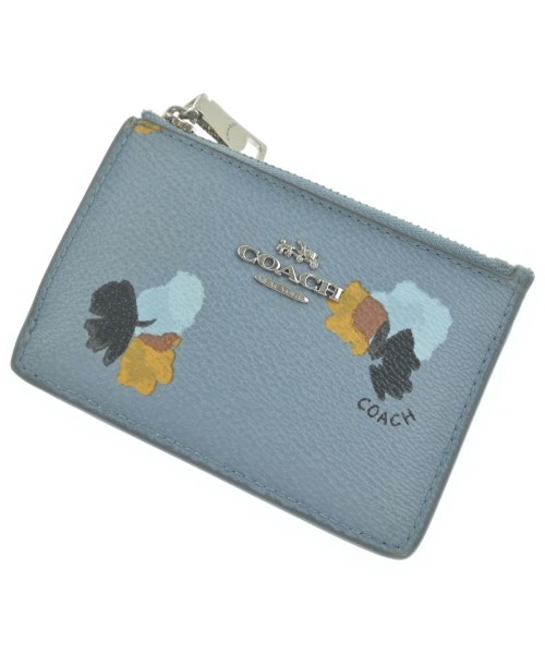 COACH(コーチ)財布・コインケース 青 サイズ:-/2200688738051