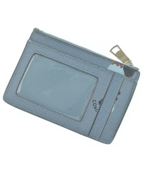 COACH（コーチ）財布・コインケース 青 サイズ:- レディース/2200688738051