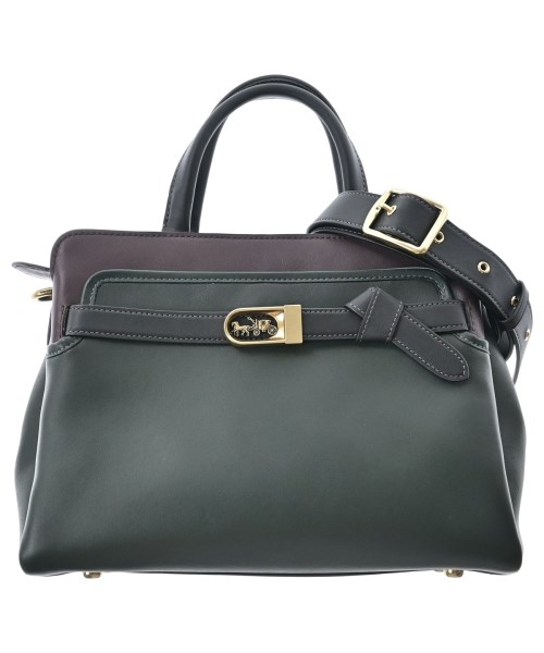 COACH(コーチ)ハンドバッグ 緑 サイズ:-/2200693936145