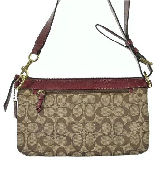 COACH（コーチ）ショルダーバッグ 茶 サイズ:- レディース/2200690813012