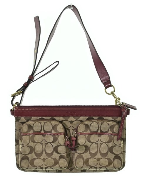 COACH（コーチ）ショルダーバッグ 茶 サイズ:- レディース/2200690813012