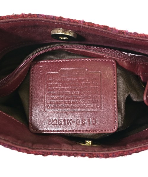 COACH（コーチ）ショルダーバッグ 赤 サイズ:- レディース/2200688650063