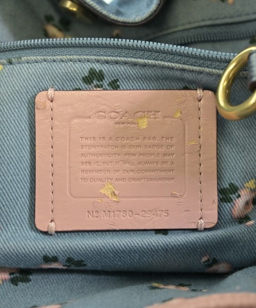 COACH（コーチ）ハンドバッグ 青 サイズ:- レディース/2200696048401