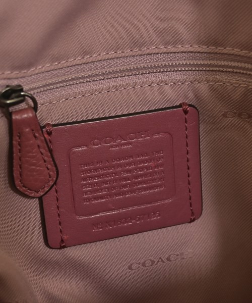 COACH（コーチ）トートバッグ ピンク サイズ:- レディース/2200696049019