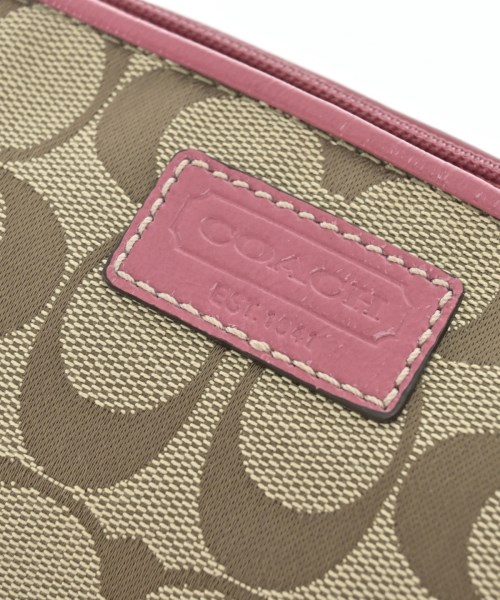 COACH（コーチ）ポーチ ベージュ サイズ:- レディース/2200689603044