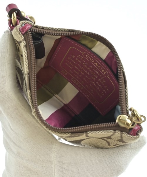 COACH（コーチ）ポーチ ベージュ サイズ:- レディース/2200689603051