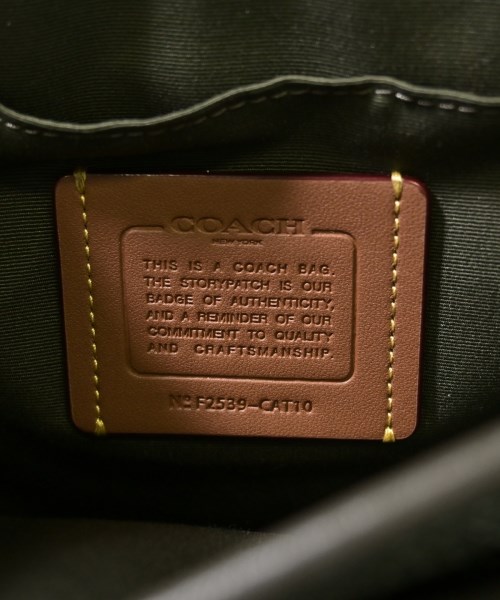 COACH（コーチ）ショルダーバッグ カーキ サイズ:- レディース/2200697412010