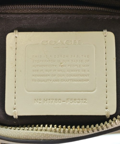 COACH（コーチ）ハンドバッグ ベージュ サイズ:- レディース/2200698940154