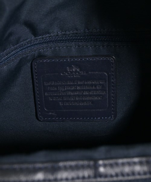 COACH（コーチ）ハンドバッグ 紺 サイズ:- レディース/2200695296155