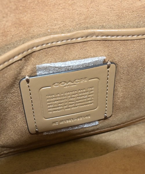 COACH（コーチ）ショルダーバッグ ベージュ サイズ:- レディース/2200693841043
