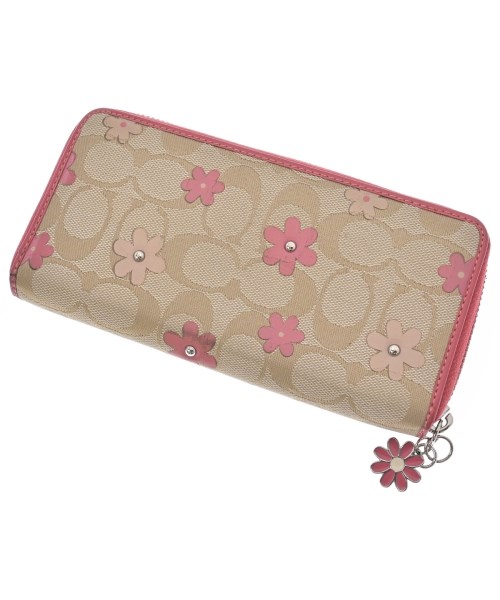 COACH（コーチ）財布・コインケース ベージュ サイズ:- レディース/2200696689024