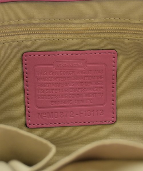COACH（コーチ）ショルダーバッグ ピンク サイズ:- レディース/2200692499719