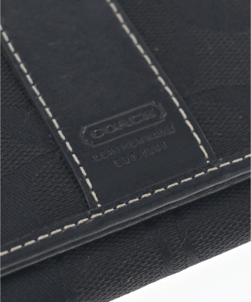 COACH（コーチ）財布・コインケース 黒 サイズ:- レディース/2200697119094