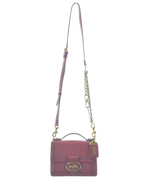COACH（コーチ）ショルダーバッグ 赤 サイズ:- レディース/2200654698082