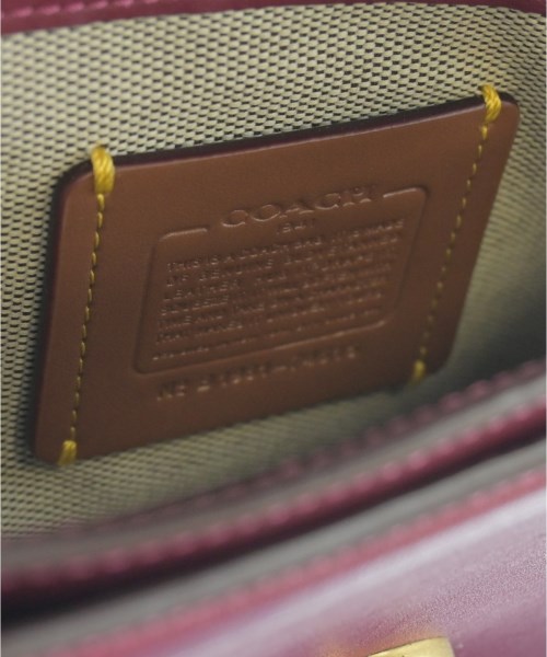 COACH（コーチ）ショルダーバッグ 赤 サイズ:- レディース/2200654698082