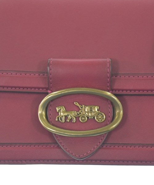 COACH（コーチ）ショルダーバッグ 赤 サイズ:- レディース/2200654698082