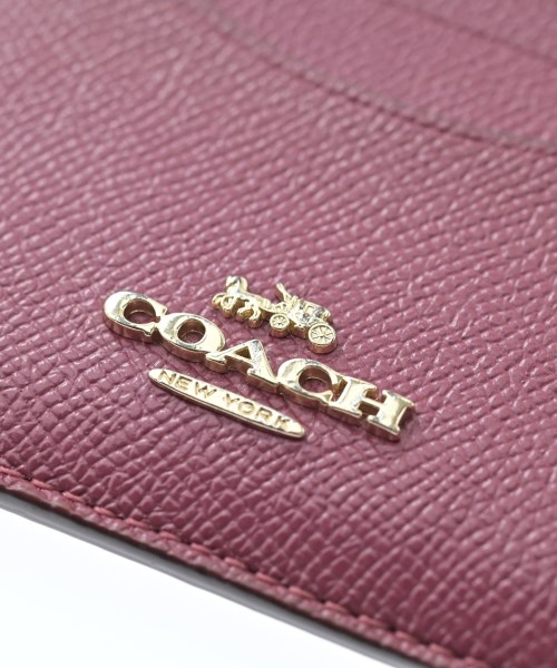 COACH（コーチ）財布・コインケース ピンク サイズ:- レディース/2200654698150