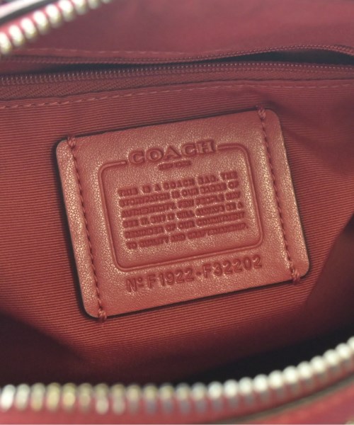 COACH（コーチ）ハンドバッグ 赤 サイズ:- レディース/2200655169062
