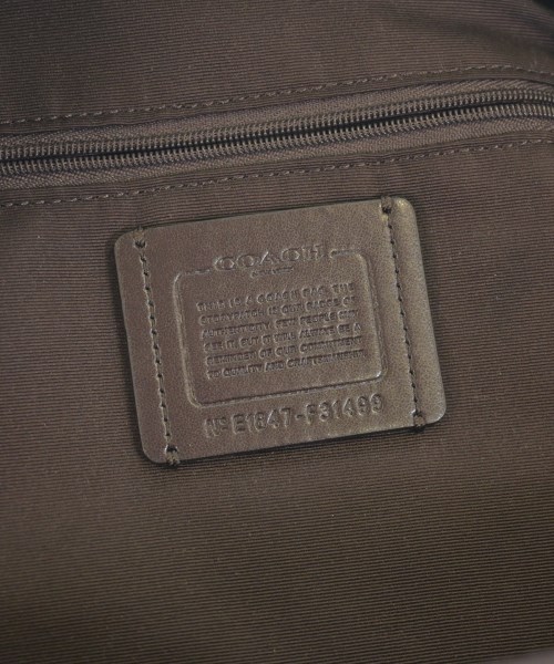 COACH（コーチ）バックパック・リュック 茶 サイズ:- レディース/2200652021080