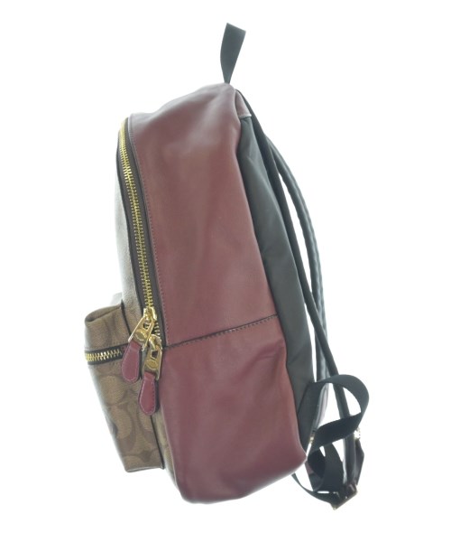 COACH（コーチ）バックパック・リュック 茶 サイズ:- レディース/2200652021080