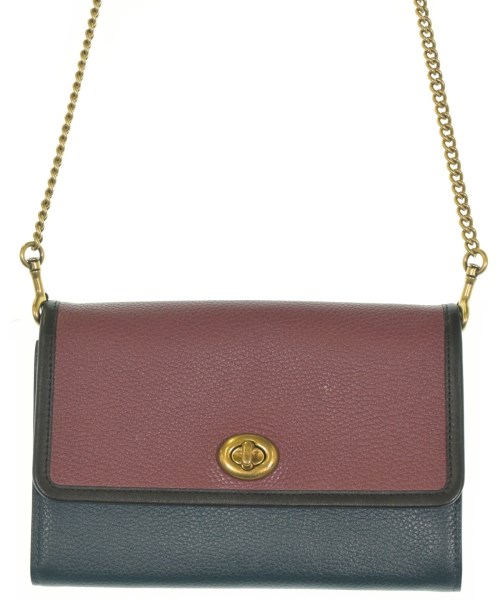 COACH(コーチ)ショルダーバッグ 紺 サイズ:-/2200656860449