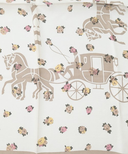 COACH（コーチ）バンダナ・スカーフ 白 サイズ:- レディース/2200652596106