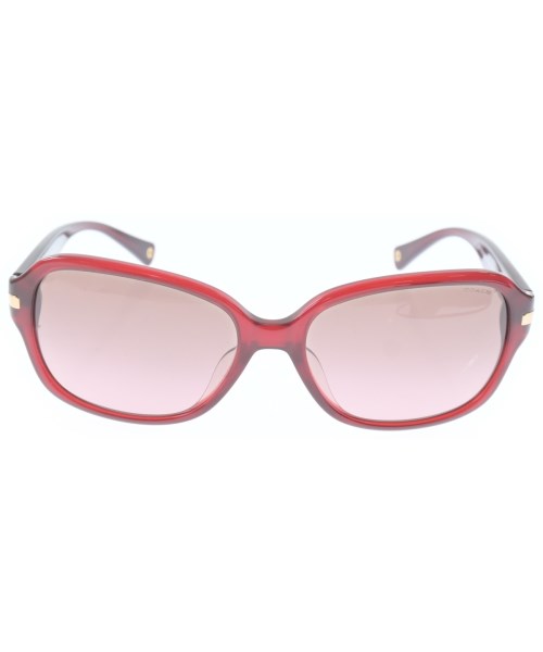 COACH（コーチ）サングラス 赤 サイズ:- レディース/2200660767024