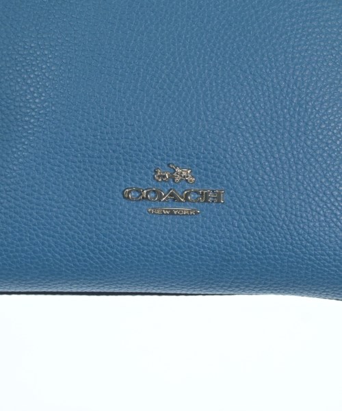COACH（コーチ）ショルダーバッグ 青 サイズ:- レディース/2200711270299