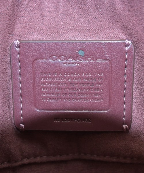 COACH（コーチ）ショルダーバッグ ピンク サイズ:- レディース/2200711270305